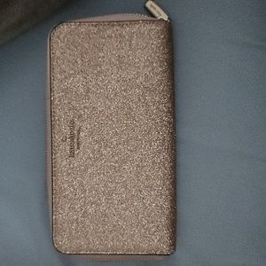 Kate Spade Gold Glitter Wallet